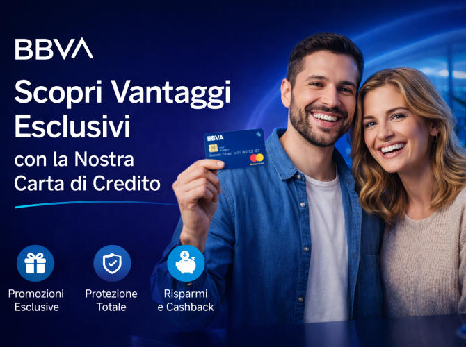 BBVA: Scopri Vantaggi Esclusivi con la Nostra Carta di Credito